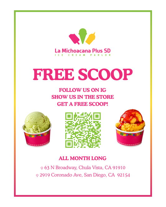 Free Ice Cream Scoop Promo